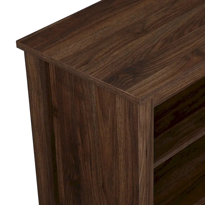 70-Inch TV Stand with Open Storage, Adjustable Shelves and Cable Management for TVs up to 80 Inches