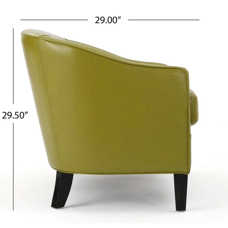 48.75-Inch-Zweisitzer aus Kunstleder mit Birkenholzrahmen und gepolsterter Sitzfläche