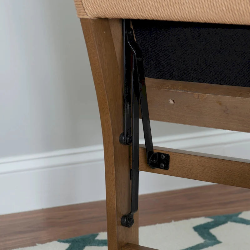 Imperial Wood Rope Folding Dining Chair (Set of 2)