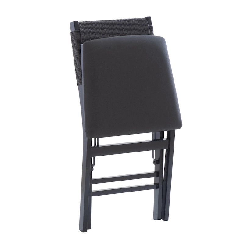 Imperial Wood Rope Folding Dining Chair (Set of 2)