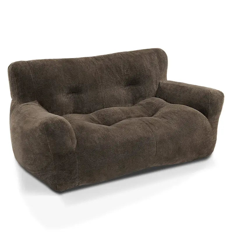 43,3-Zoll-Haustiersofa-Bett aus Stoff für kleine und mittelgroße Hunde mit weicher Schaumstofffüllung