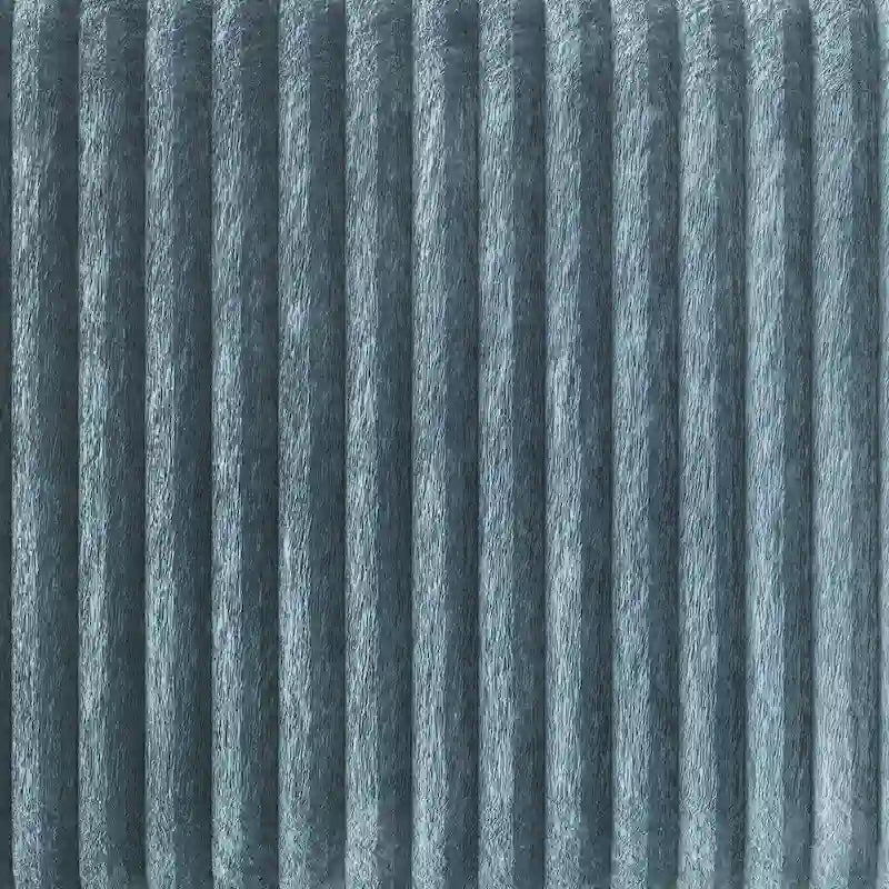 74.27-Zoll-Modernes Sofa mit Polsterbezug, vertikalen Details und Metallbeinen